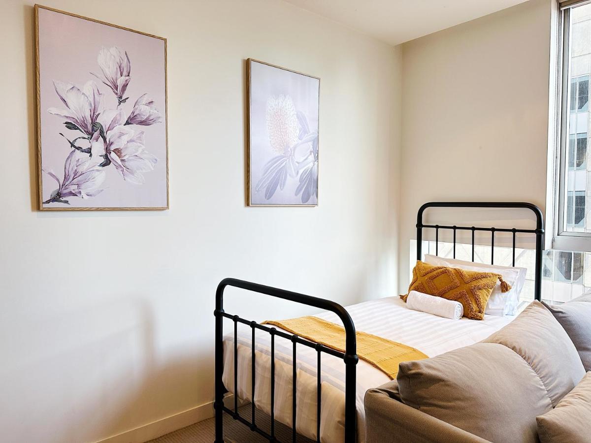 Luxe Central City Qv Apartment With Indoor Pool & Gym Melbourne Exteriör bild
