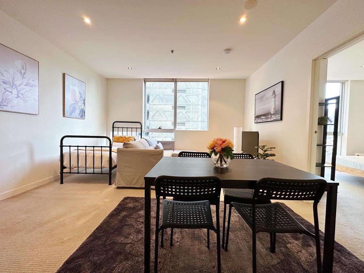 Luxe Central City Qv Apartment With Indoor Pool & Gym Melbourne Exteriör bild